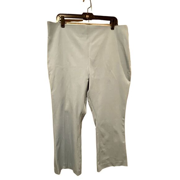 a new day Pants - A New Day Pull-on Pants Womens Light Blue Kick Flare 18